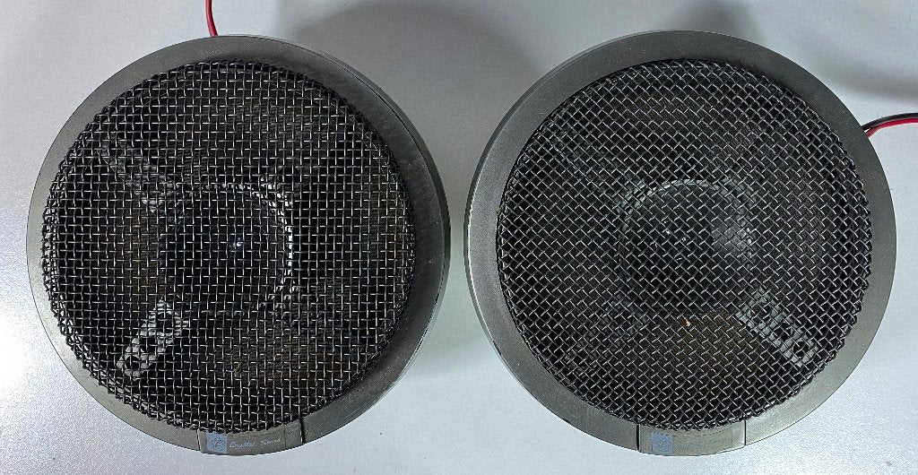 Crystal Sound auto speakers vintage, Auto diversen, Ophalen, Gebruikt