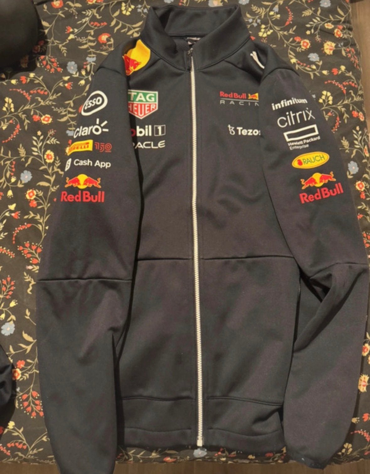 Redbull softshell 2022 jas maat M, Verzenden, Zo goed als nieuw, Blauw