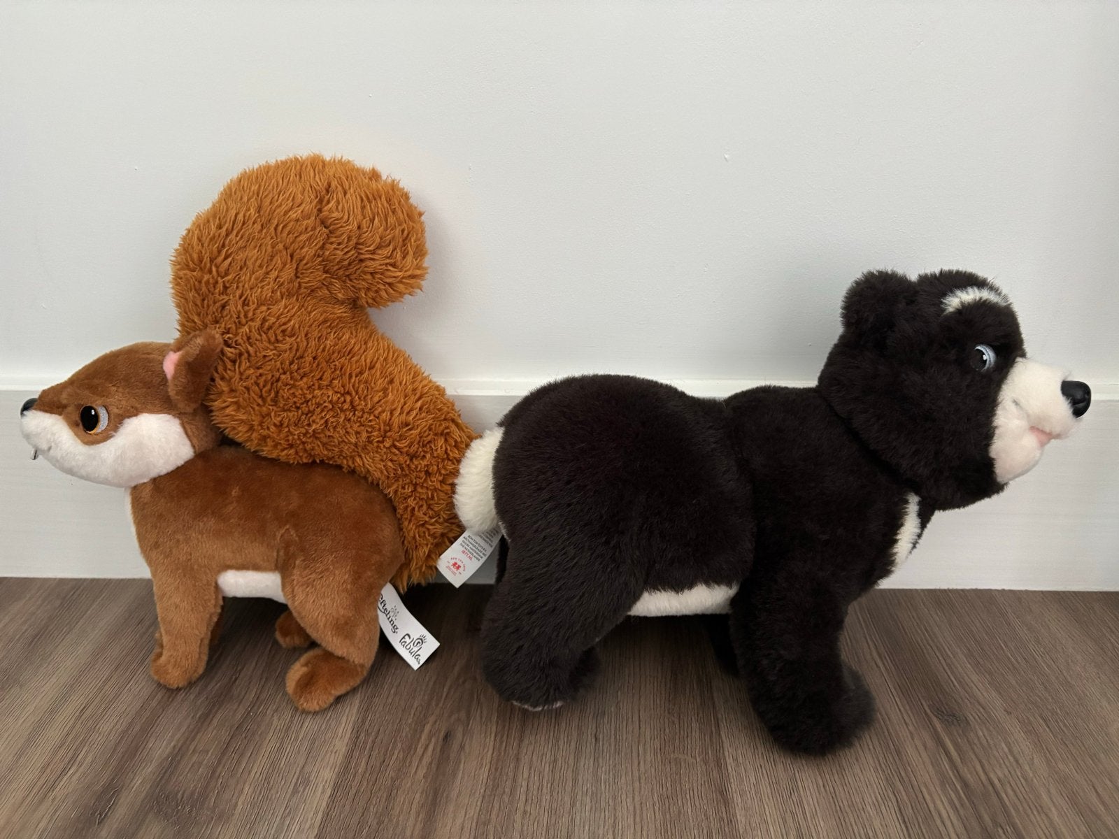 Efteling knuffels: Fabula de eekhoorn en het beertje, Overige merken, Beer, Ophalen of Verzenden, Bruin
