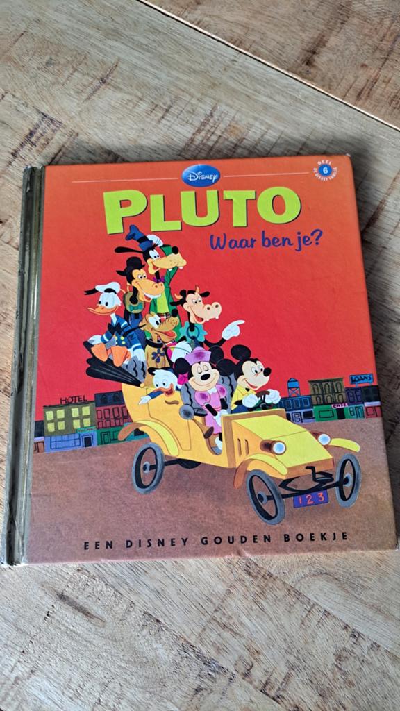 Disney Gouden Boekje: Pluto Waar Ben Je?, Boeken, Ophalen of Verzenden, Zo goed als nieuw, Walt Disney Company, Sprookjes