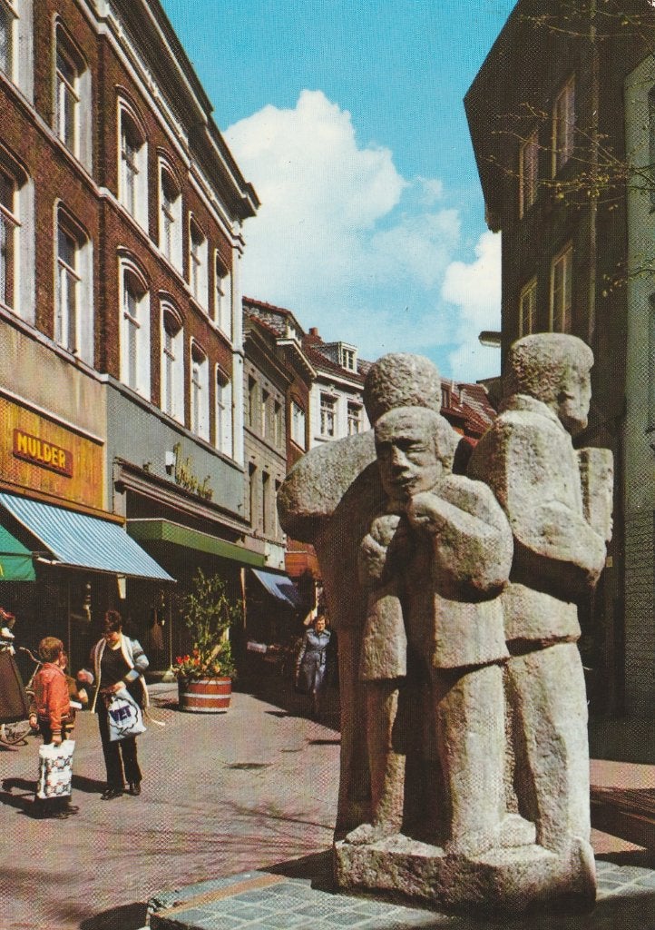 SITTARD Limbrichterstraat met "De Drie Laammaekers", Verzenden, 1980 tot heden, Gelopen, Limburg