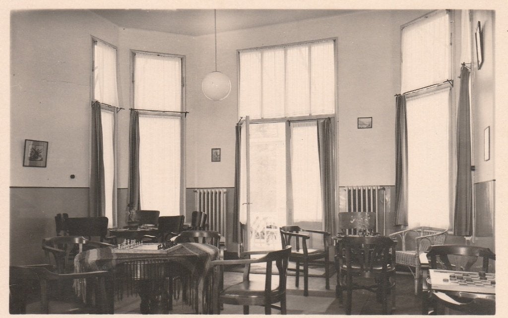 Harderwijk     Conversatiezaal Heren, Ophalen of Verzenden, 1920 tot 1940, Ongelopen, Gelderland