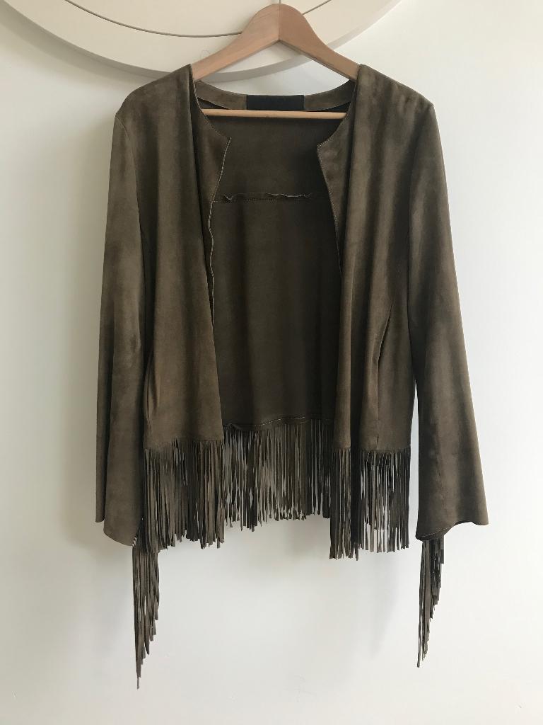 ENES, suede blazer L (NL40) - Nieuw!, Verzenden, Maat 42/44 (L), Nieuw, Jasje