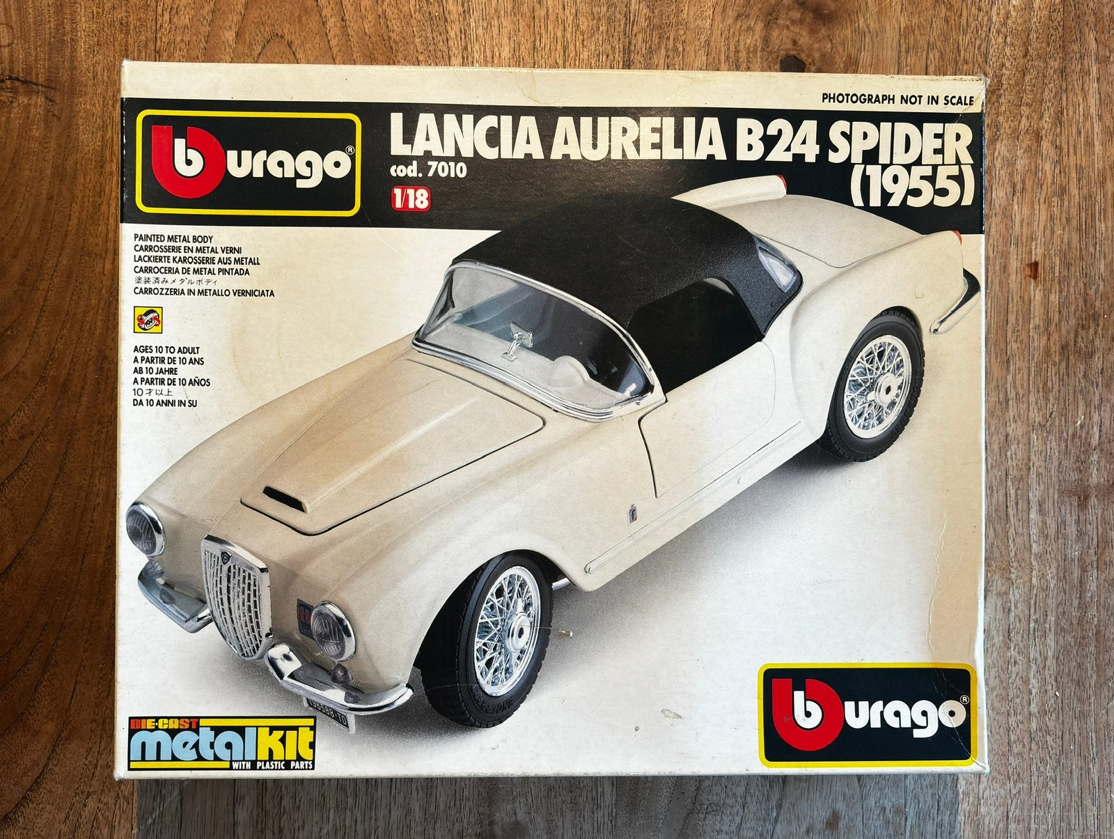 NIEUW in doos! Bburago Lancia Aurelia B24 Spider 1:18, Hobby en Vrije tijd, Modelbouw | Auto's en Voertuigen, Overige merken, Auto