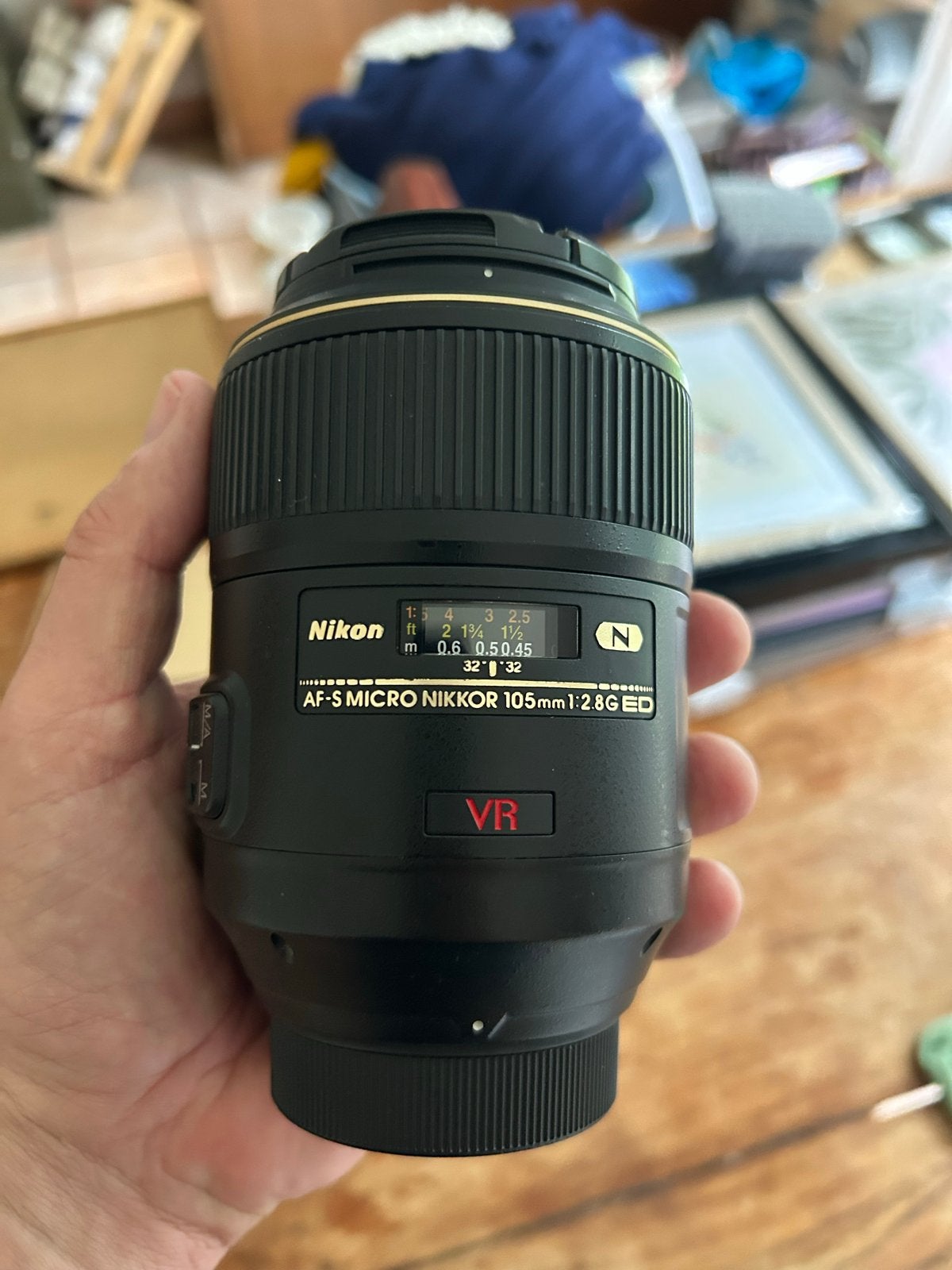 Nikon AF-S VR Micro-Nikkor 105mm f/2.8G IF-ED lens, Gebruikt, Nikon, Ophalen of Verzenden, 105 mm