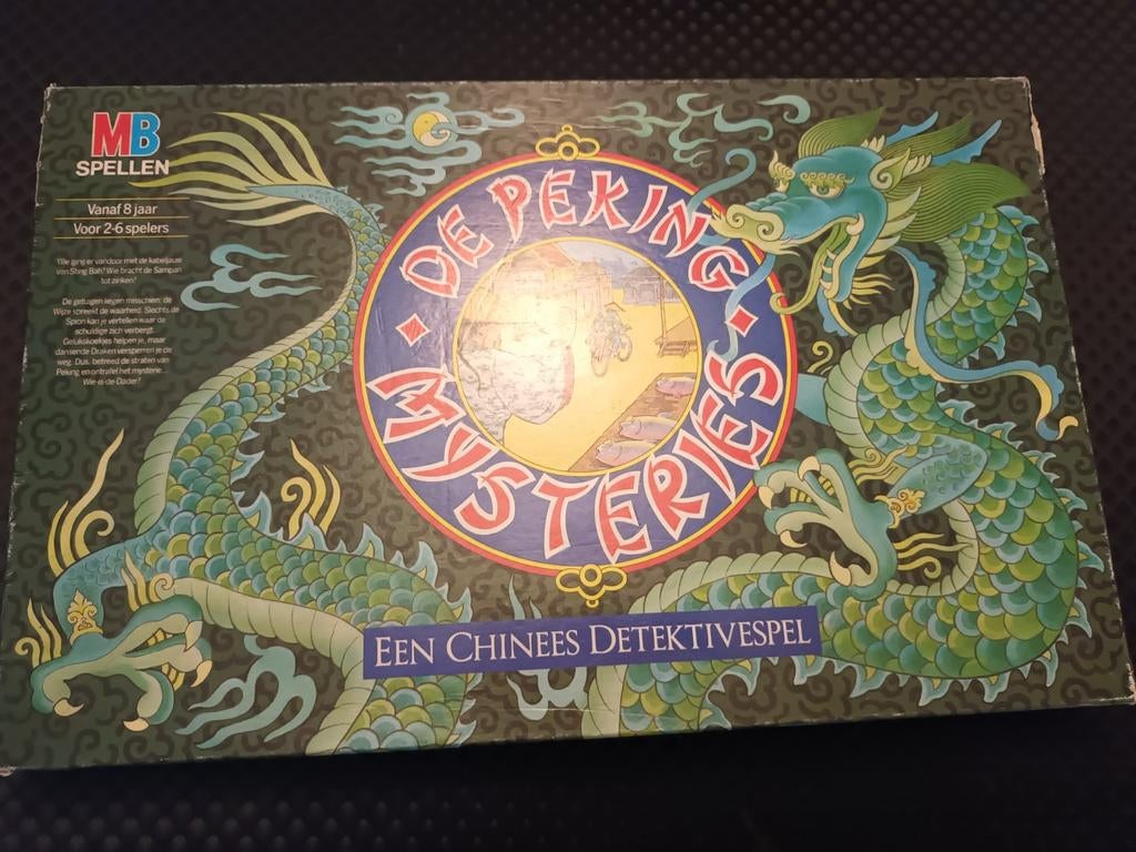 Mb gezelschapsspel De Peking Mysteries, Ophalen of Verzenden