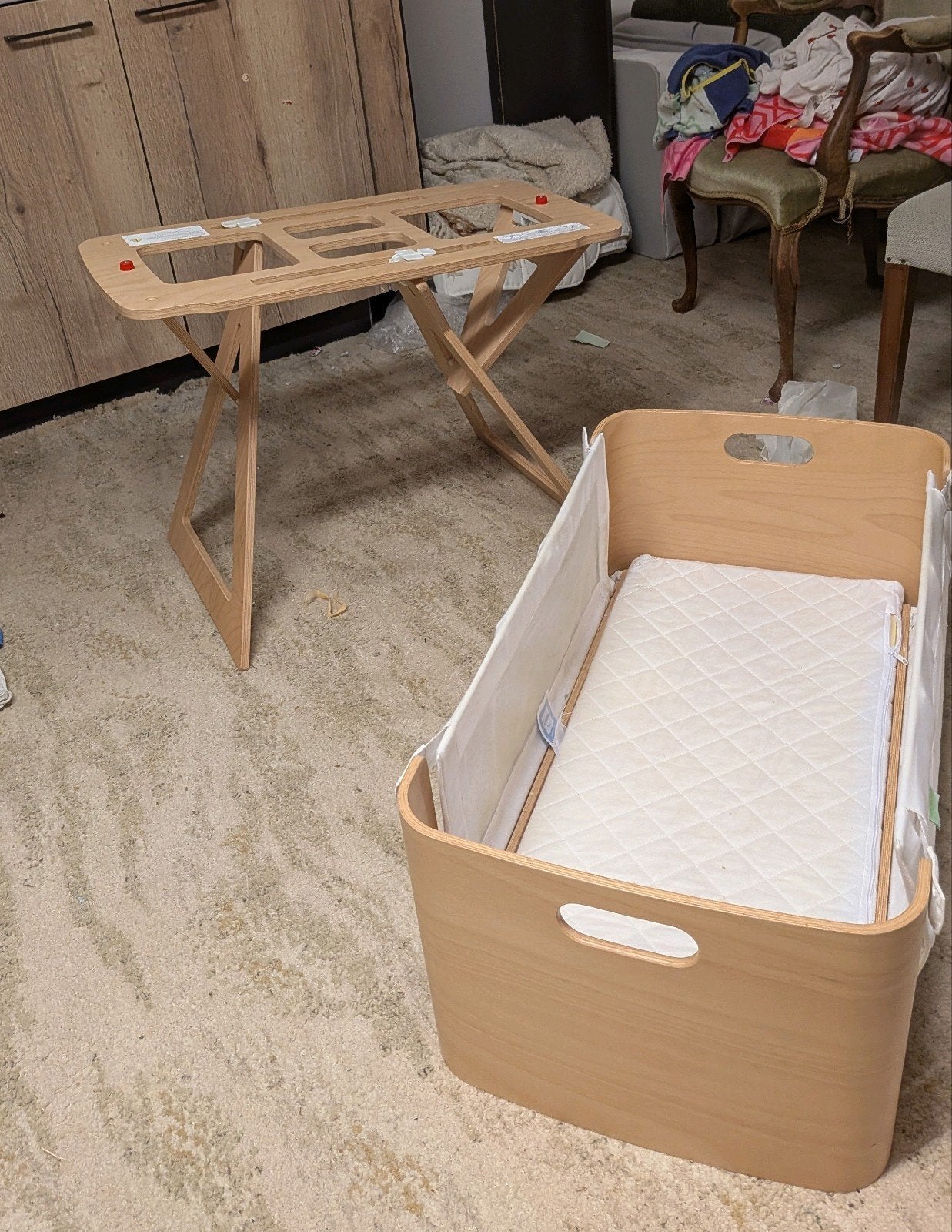 Bednest co-sleeper – inclusief matras, Ophalen, Gebruikt, Overige typen