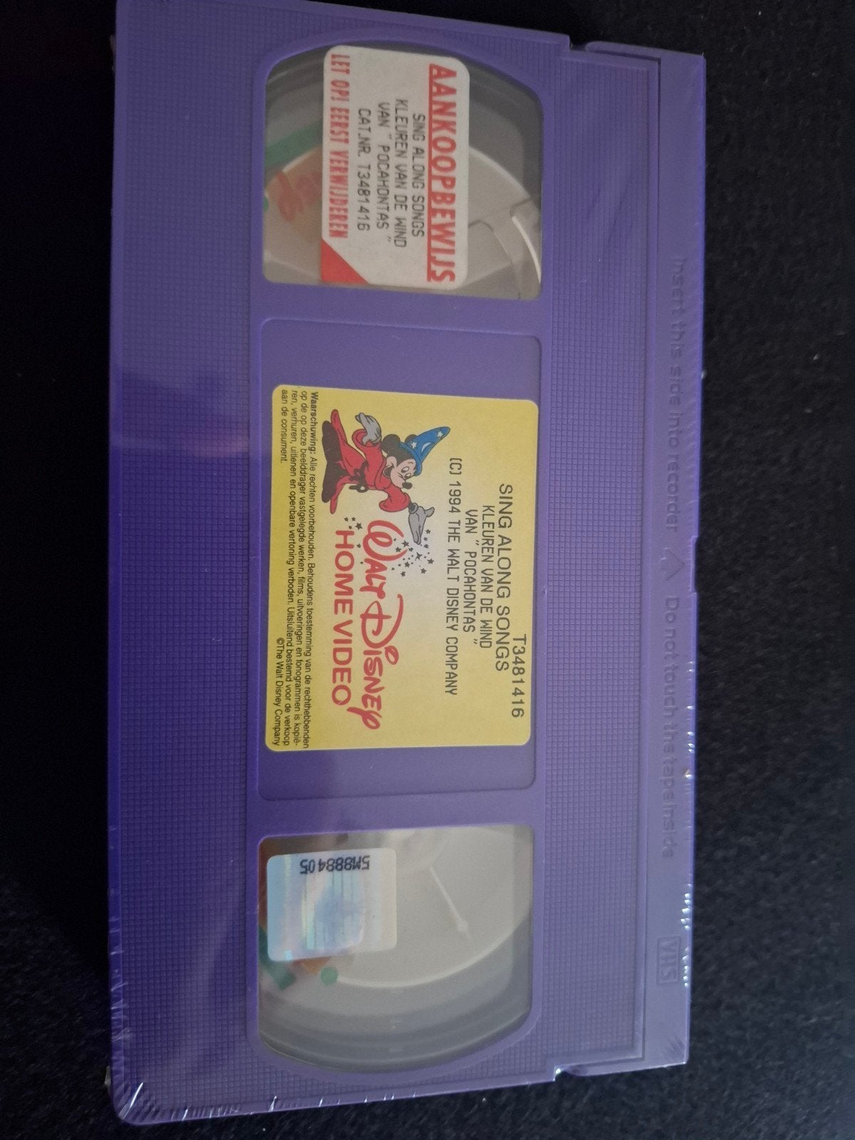 Disney VHS: Sing Along Songs Pocahontas & Platvoet, Cd's en Dvd's, VHS | Film, Alle leeftijden, Ophalen of Verzenden, Nieuw in verpakking