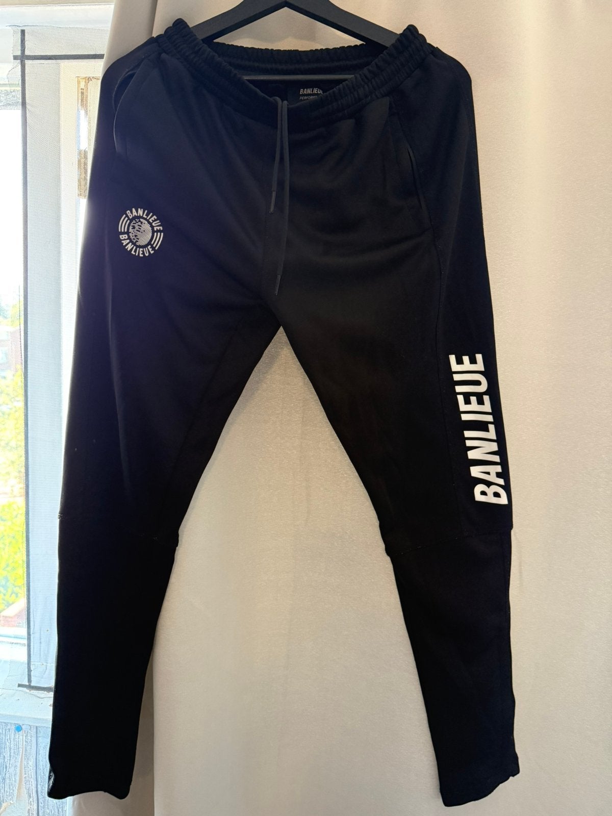 Leuke Banlieue trainingsbroek Maat S, Kleding | Dames, Ophalen, Zo goed als nieuw, Zwart, Overige typen