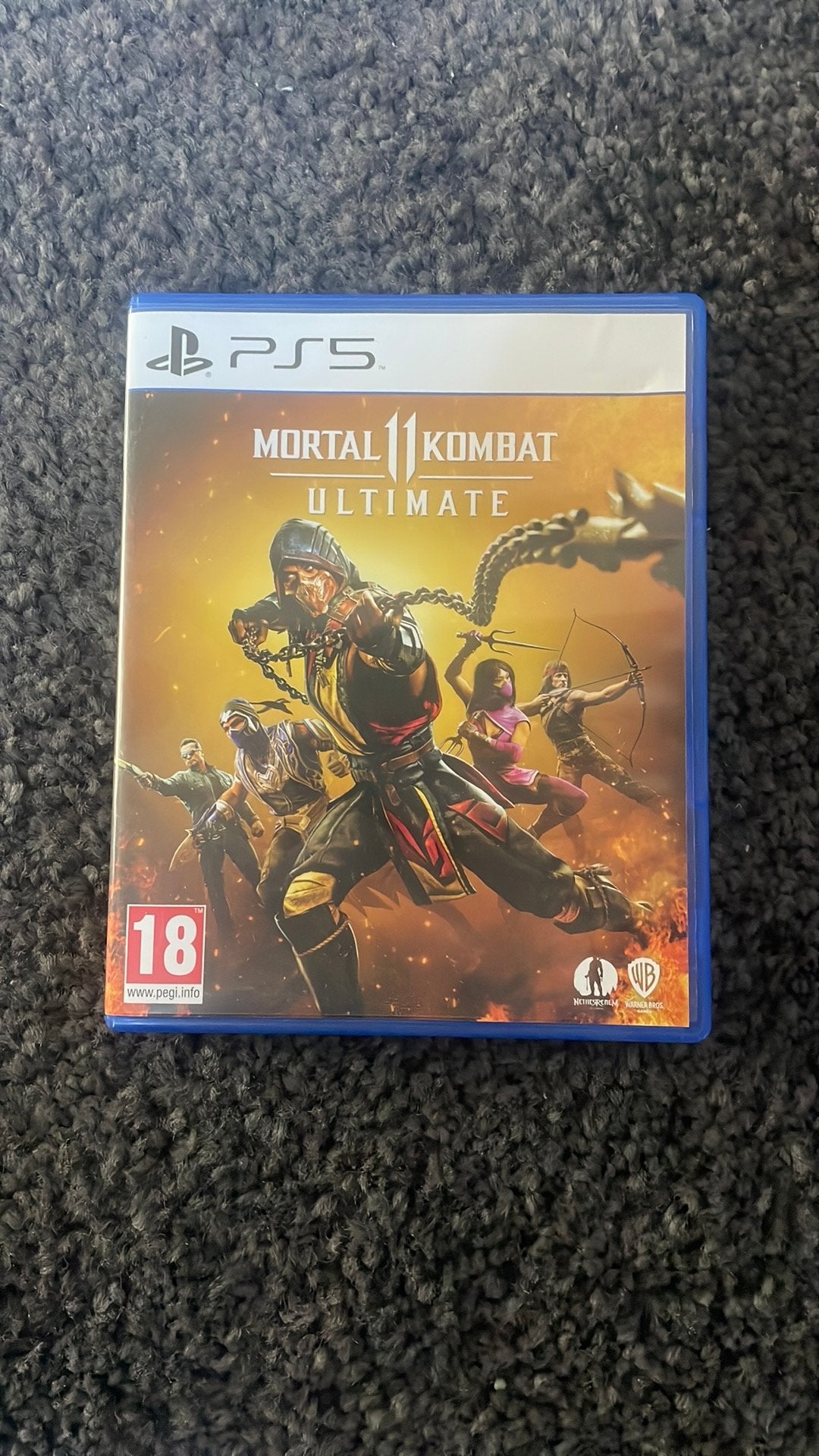 Mortal combat Ultimate, Ophalen, Zo goed als nieuw