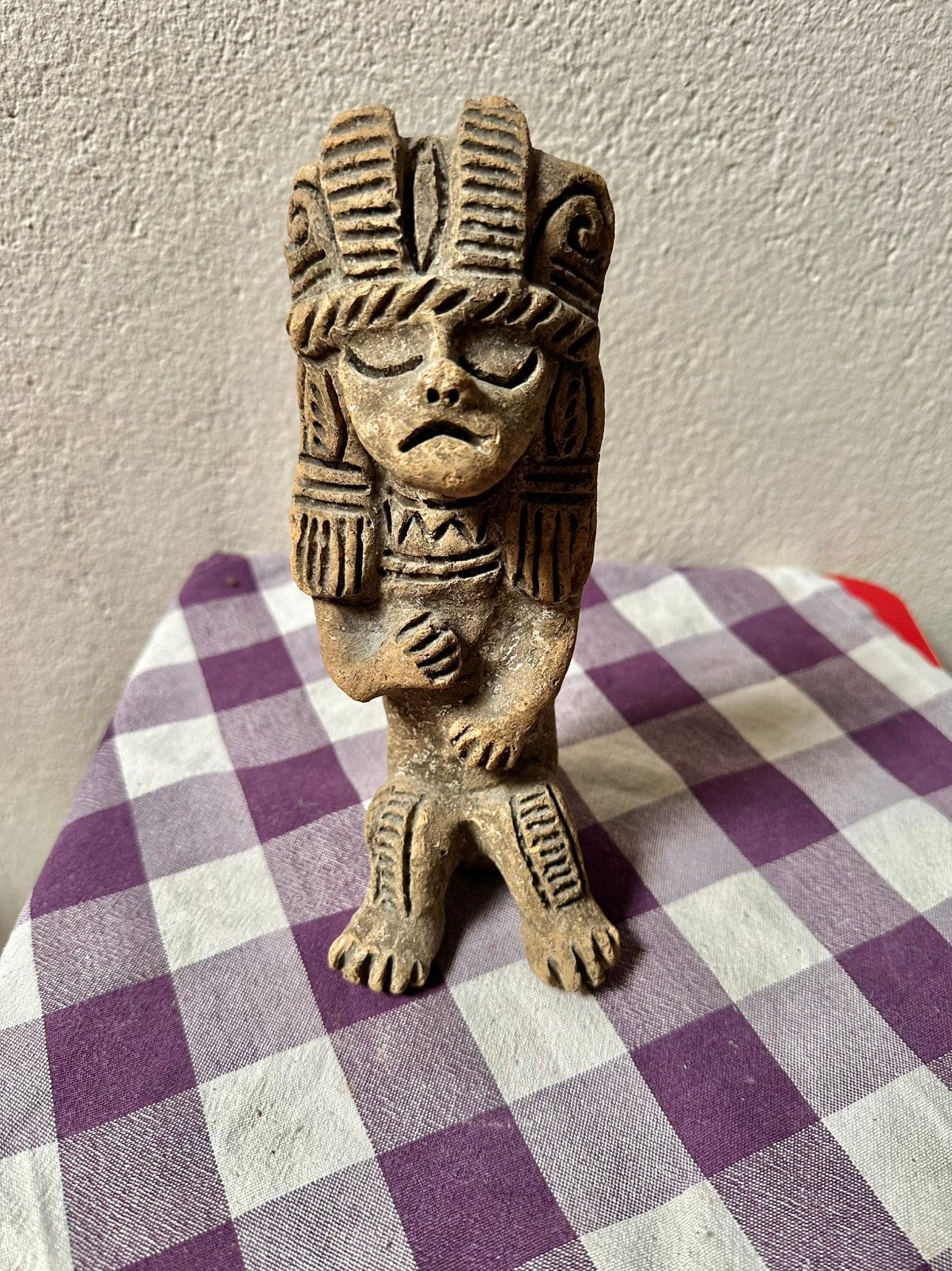 Azteken beeldje, Ophalen of Verzenden