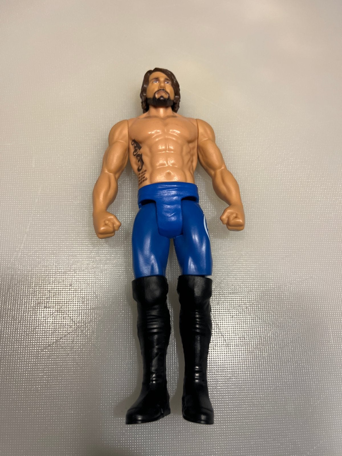 WWE AJ Styles actiefiguur - Mattel, Ophalen of Verzenden, Gebruikt