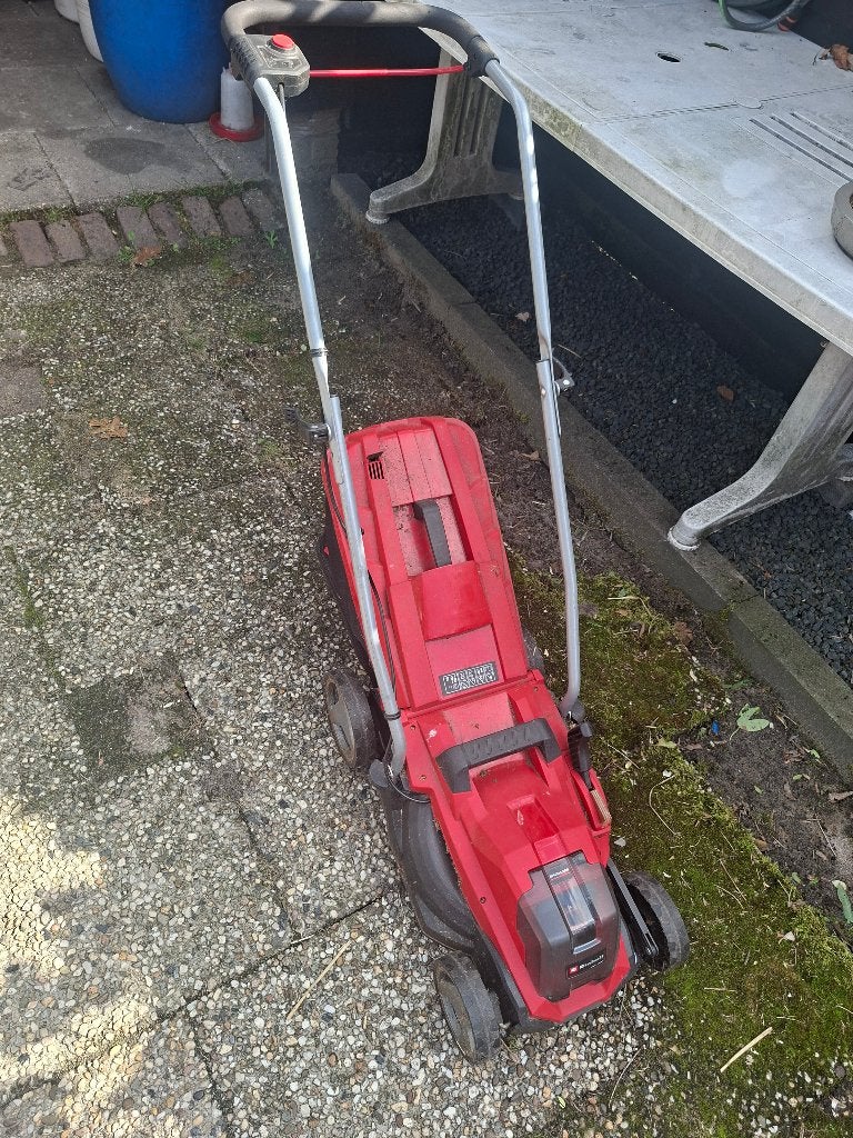 Einhell accu grasmaaier, Ophalen, Cirkelmaaier, Gebruikt, Accu-grasmaaier