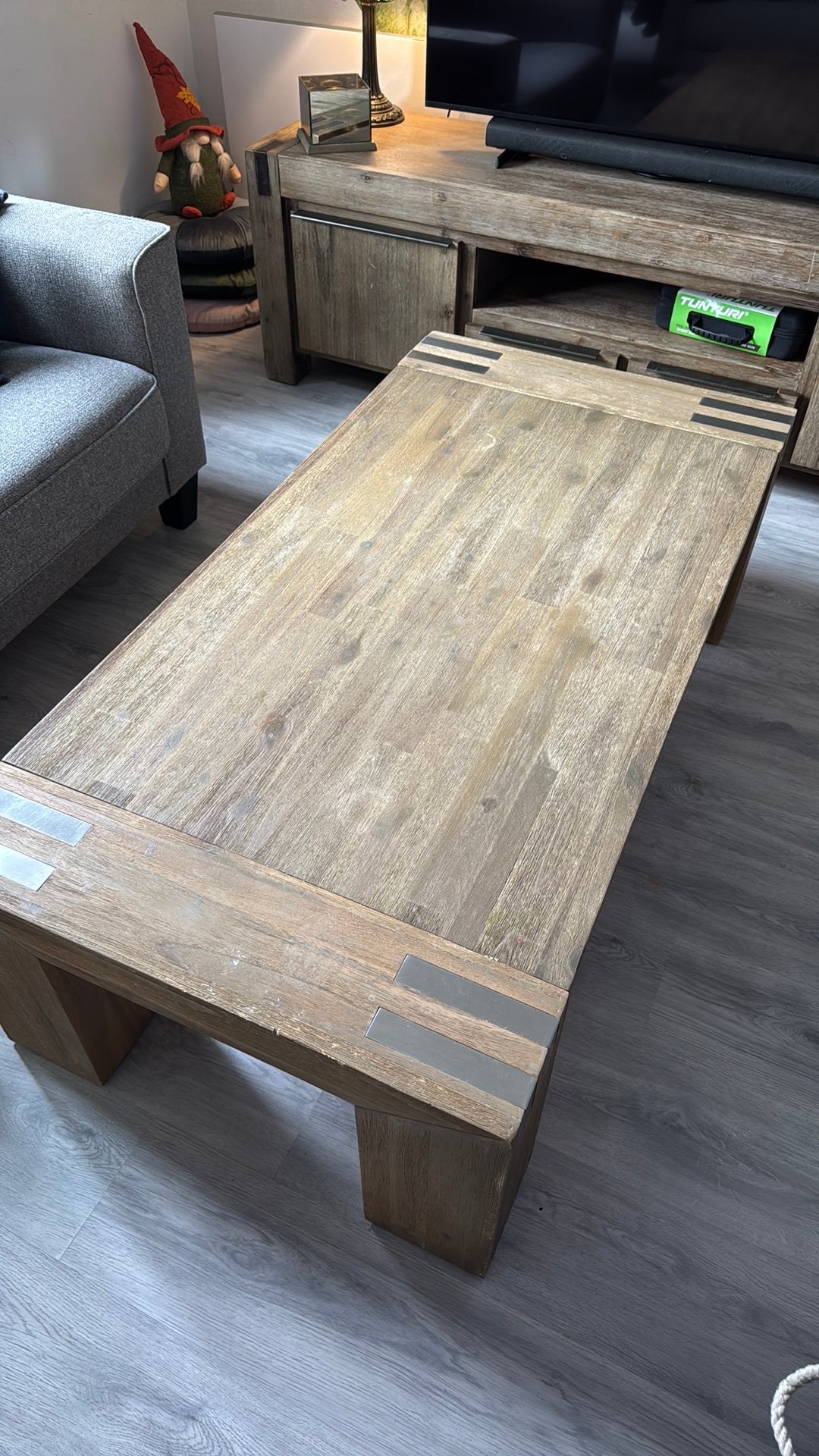 Salon tafel Pronto woning, Ophalen, Gebruikt, 100 tot 150 cm, 50 tot 100 cm