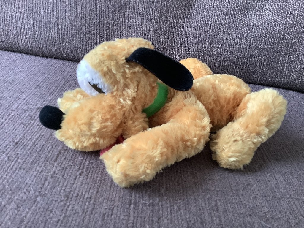 Pluto knuffel 20 cm Disneyland 5 euro, Ophalen of Verzenden, Zo goed als nieuw, Overige typen