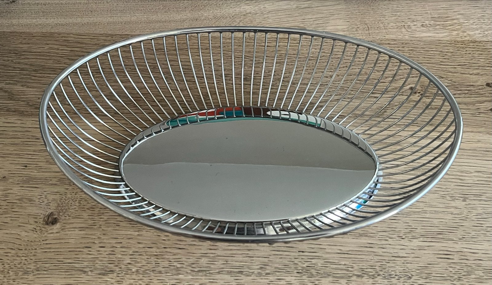 Zeldzame vroege editie Alfra Alessi broodmand 829 jaren ‘50, Antiek en Kunst, Ophalen, Zilver, Gemerkt, Metaal
