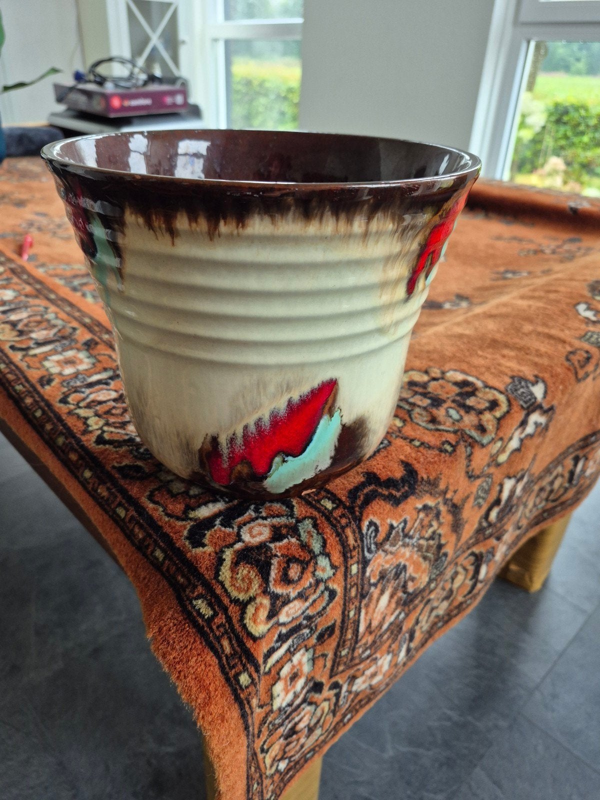 Vintage bloempotten, Antiek en Kunst, Antiek | Vazen, Ophalen of Verzenden