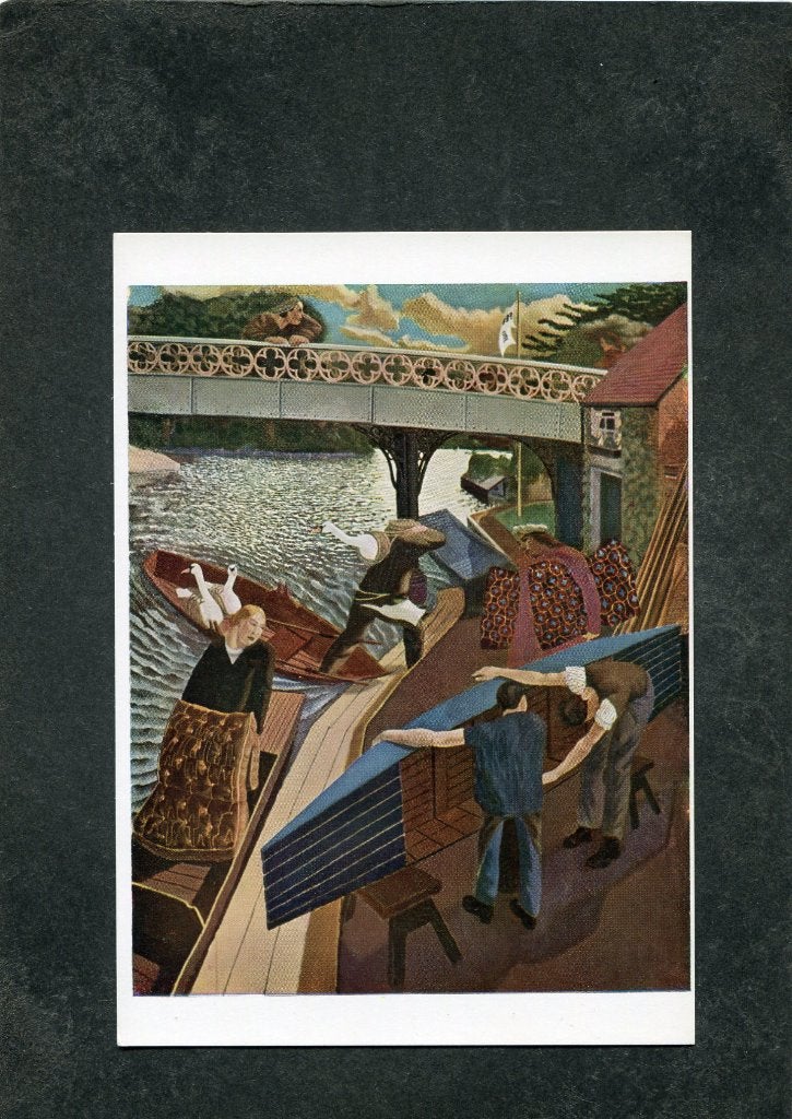 Ansicht Stanley Spencer - Swan Upping, Verzenden, 1980 tot heden, Ongelopen