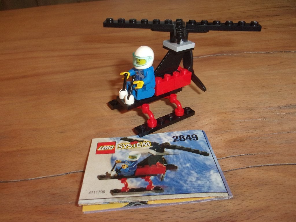 Lego Town 2849-1 Gyrocopter uit 1997, Compleet, Gebruikt, Overige thema's, Lego