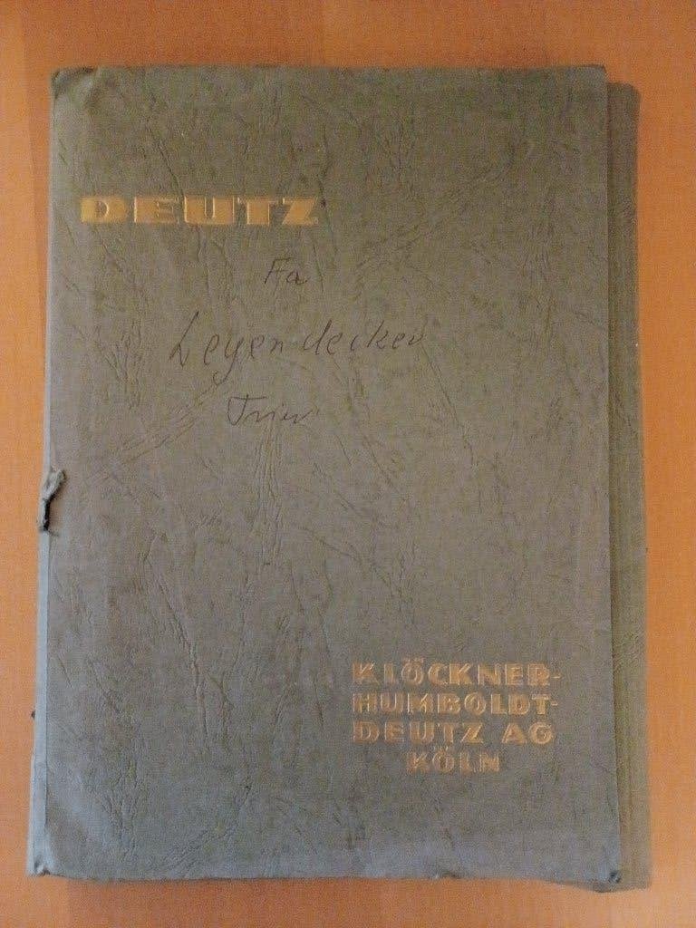 Map met Deutz service bulletins, Ophalen of Verzenden, Gelezen, Tractor en Landbouw