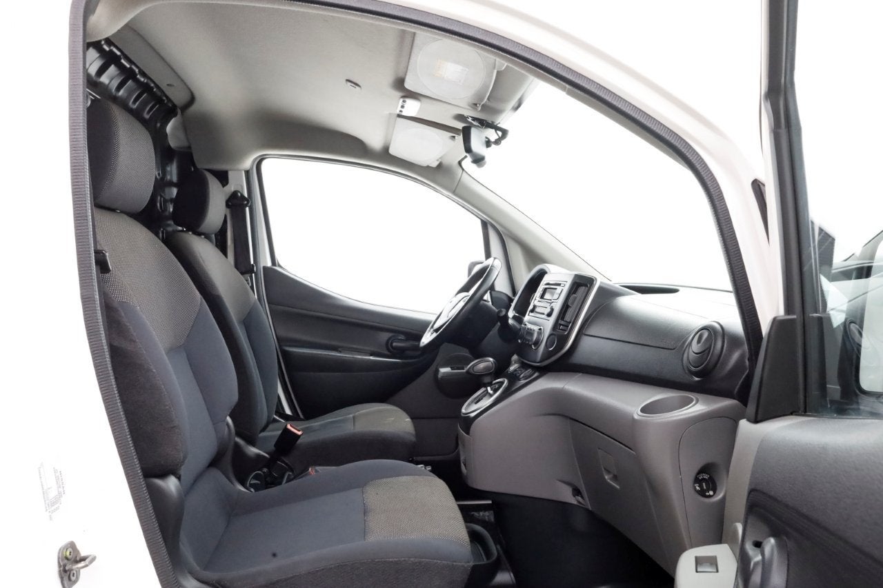 Nissan E-NV200 L2H2 Optima 40 kWh 100% Elektrisch Snellader, Auto's, Bestelauto's, Gebruikt, Stoelverwarming, Wit, 405 min