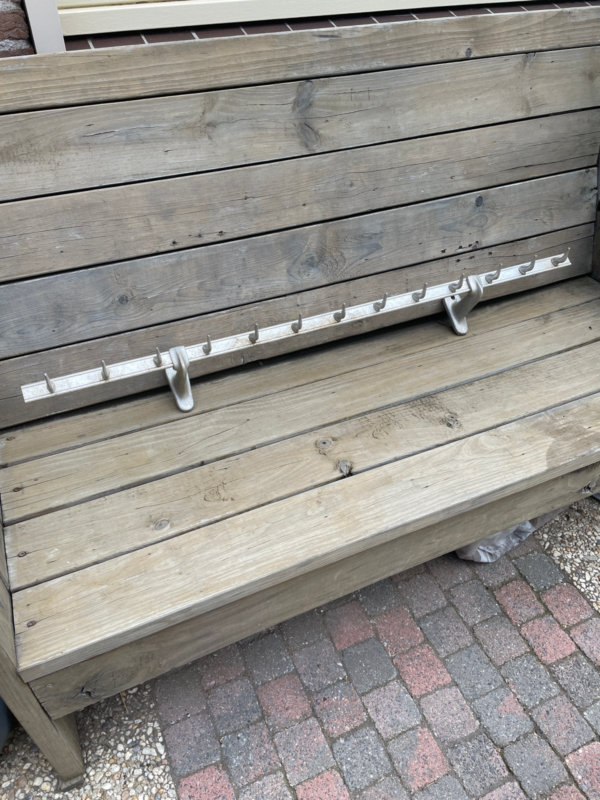 Aluminium Vleeshaak met Bevestigingsbeugels, Ophalen, Gebruikt, Metaal, Overige typen