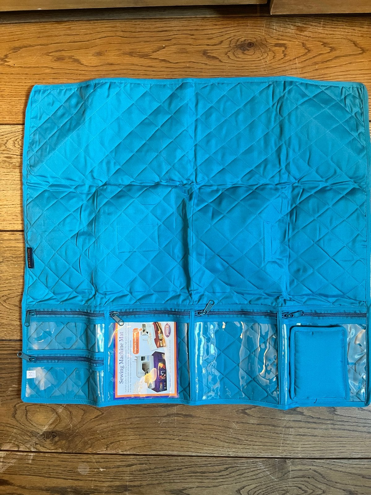 Yazzii Naaimachine Mat - Turquoise, Ophalen of Verzenden, Zo goed als nieuw, Toebehoren, Overige merken
