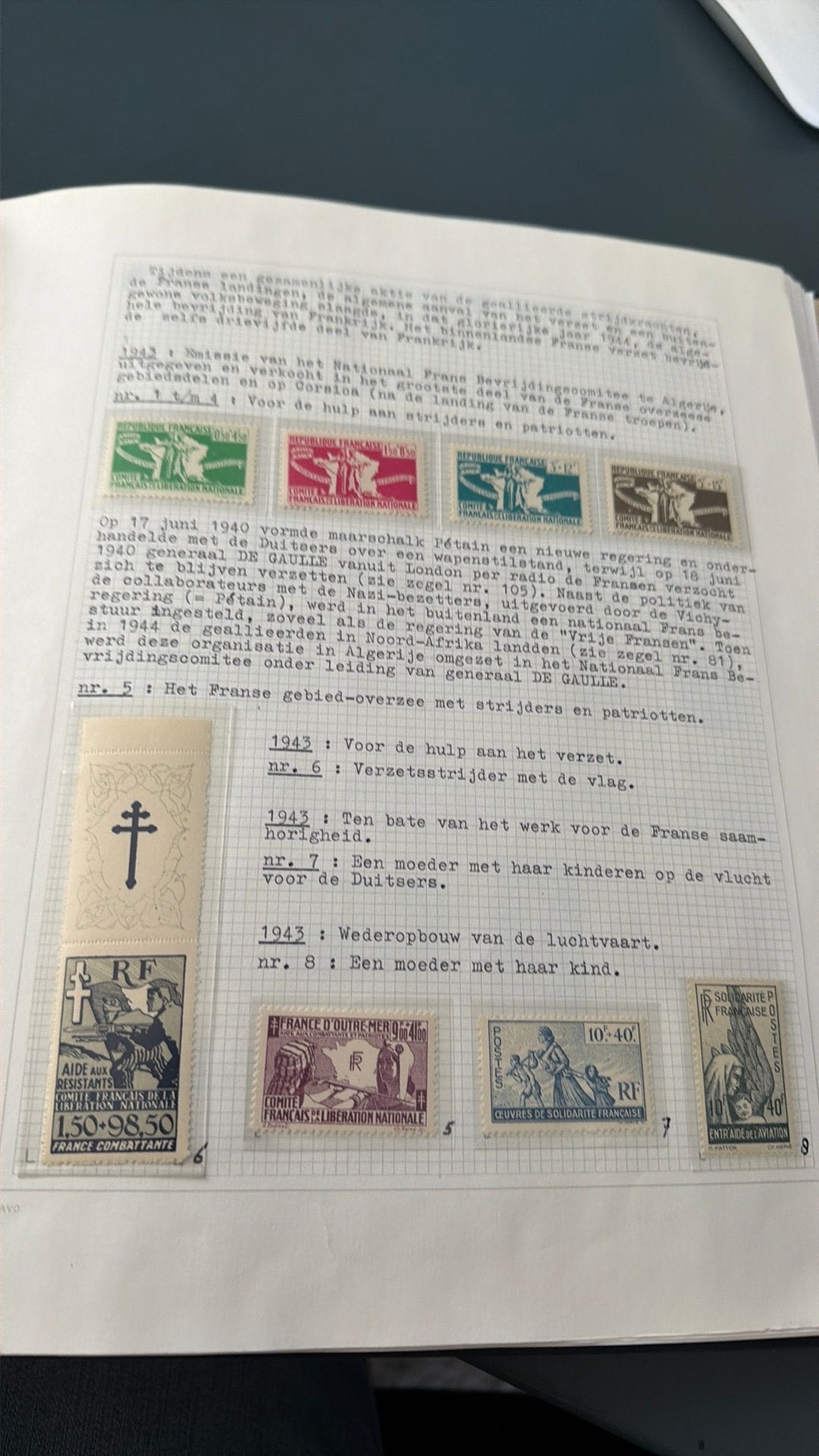 Franse kolonien ongebruikt postfris deel 1, Postzegels en Munten, Ophalen of Verzenden, Buitenland