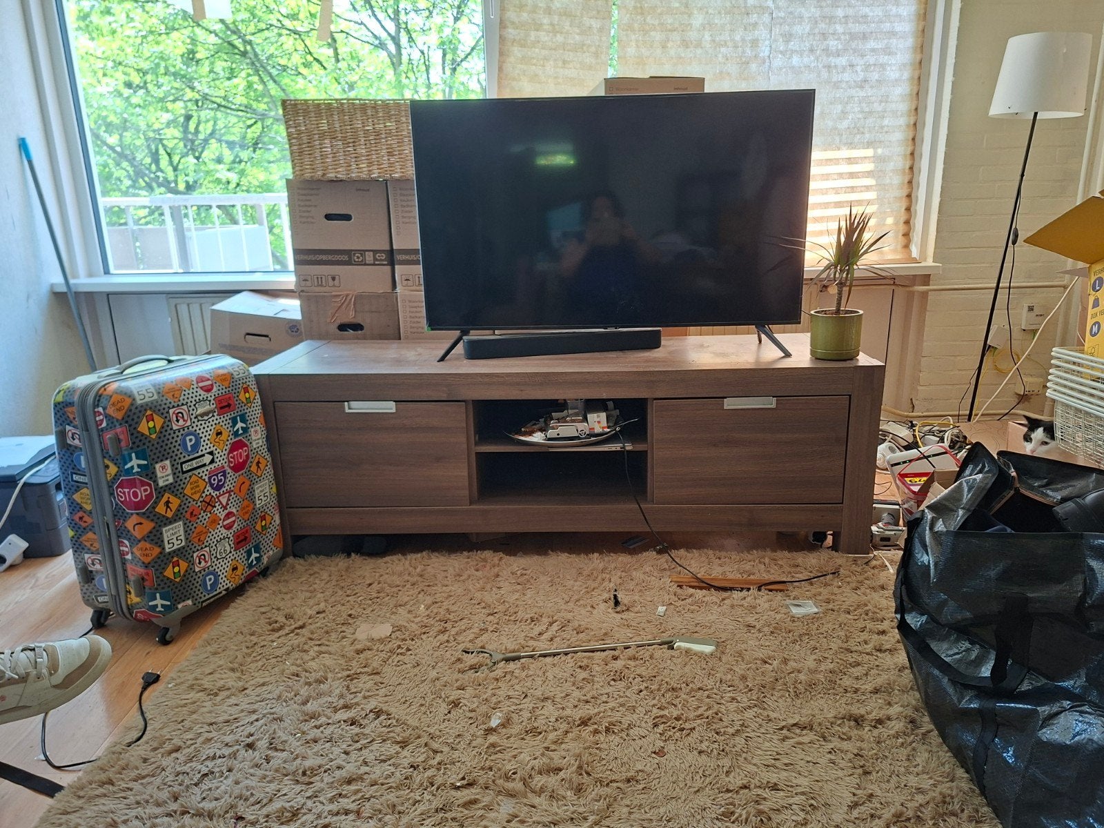 TV kast., Ophalen, Gebruikt, 25 tot 50 cm, Minder dan 100 cm