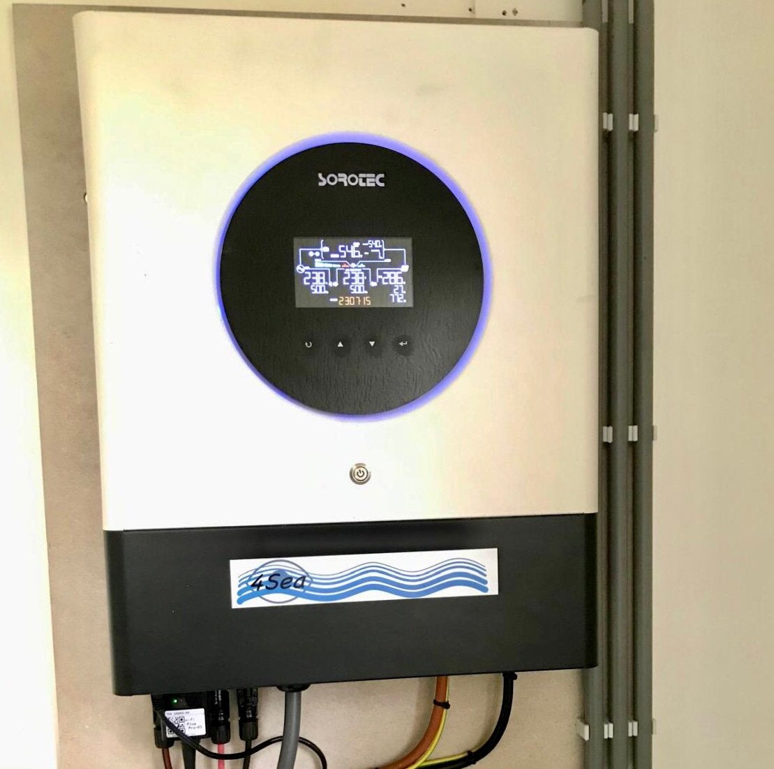 Revo 8kw 1fase hybride omvormer 2mppt laag voltage, Ophalen, Zo goed als nieuw, Overige typen