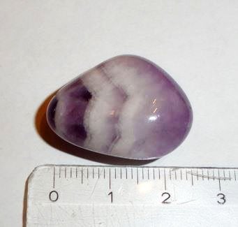 Amethist Chevron Edelsteen Mineraal Knuffelsteen, Verzenden, Nieuw