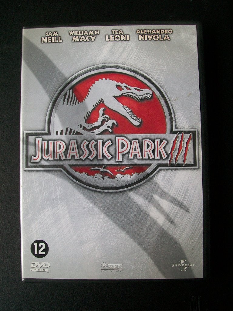 JURASSIC PARK (deel 3) in nieuwstaat (2001, Verzenden, Nederlands, Zo goed als nieuw, Actie en Avontuur