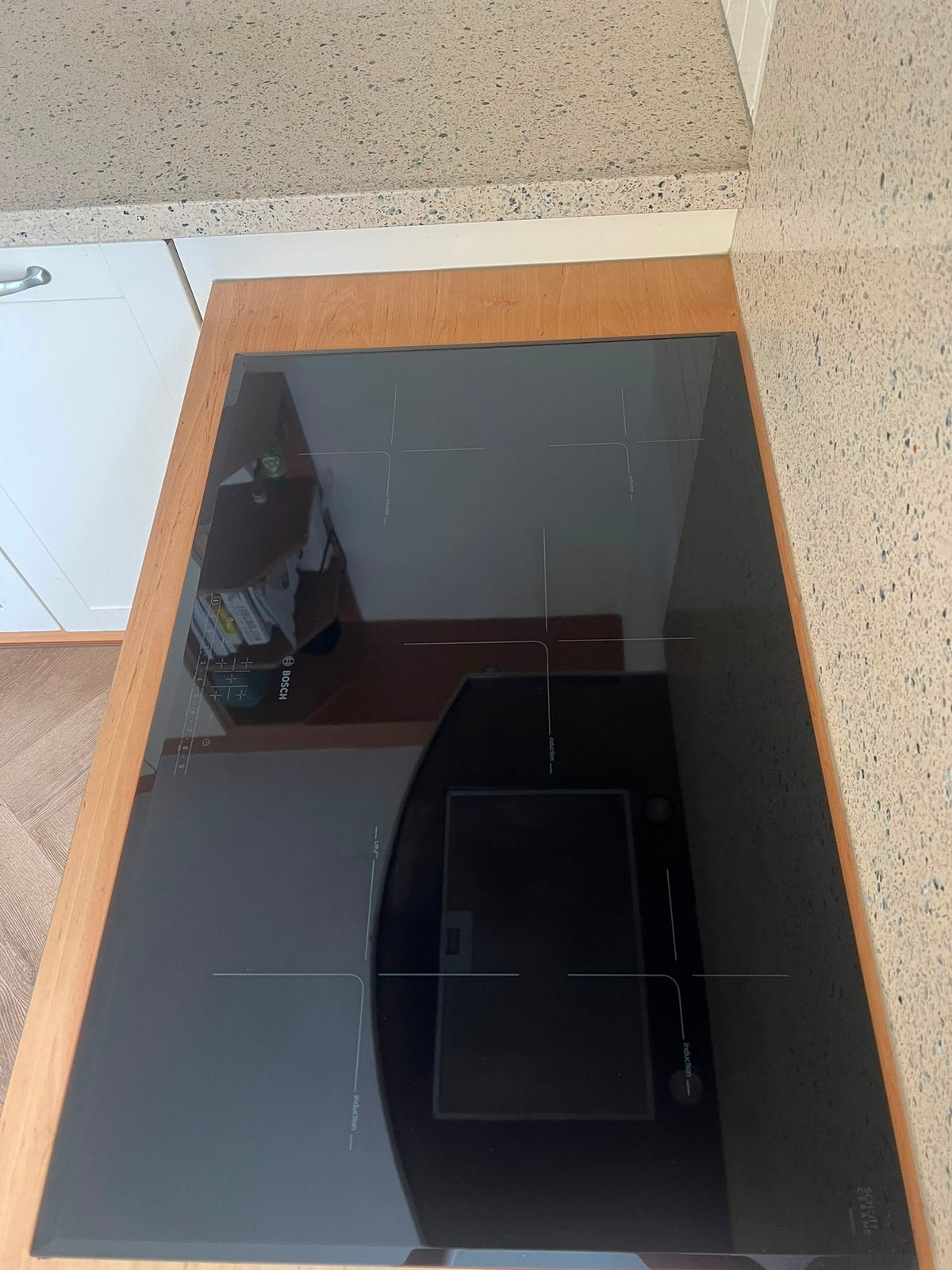 Bosch kookplaat bijna 3 jaar oud, Ophalen, Zo goed als nieuw, Inbouw, Inductie