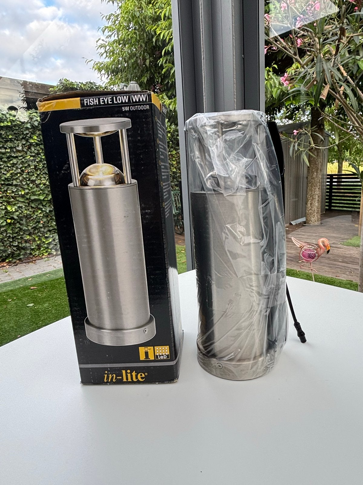 In-lite Fish Eye Low (WWW) Buitenlamp - *63 % korting*, Tuin en Terras, Buitenverlichting, Minder dan 50 watt, Overige typen, Nieuw