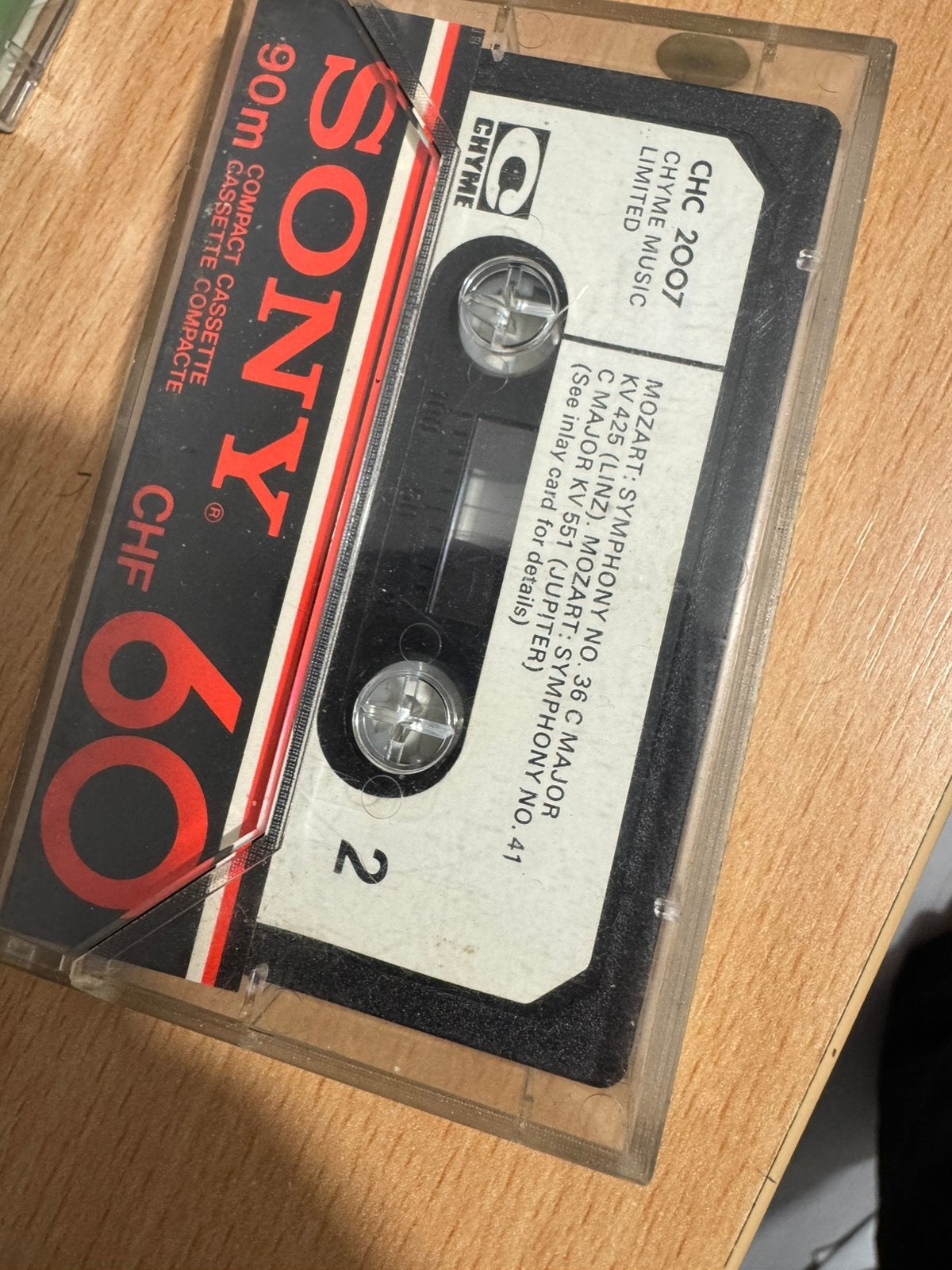Mozart Symphony, Cd's en Dvd's, Cassettebandjes, Klassiek, 1 bandje, Ophalen of Verzenden, Zo goed als nieuw