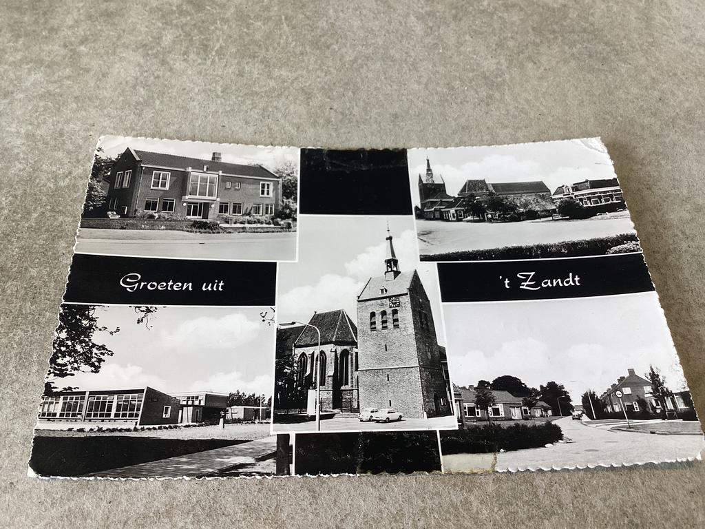‘t Zandt (Gr.).     Groeten uit 1973, Ophalen of Verzenden, 1960 tot 1980, Groningen