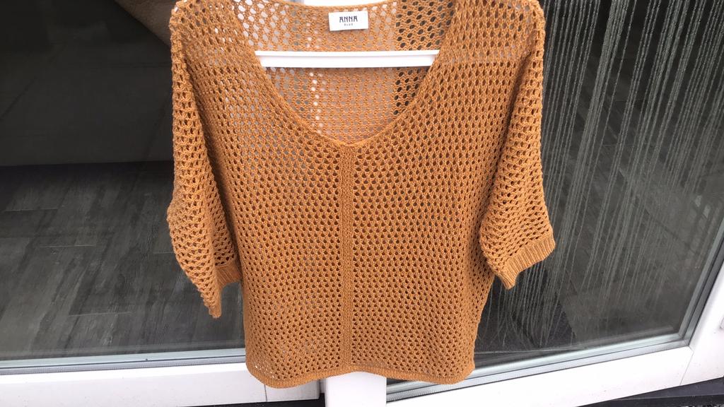 Anna blue., Kleding | Dames, Ophalen of Verzenden, Zo goed als nieuw, Maat 38/40 (M), Beige