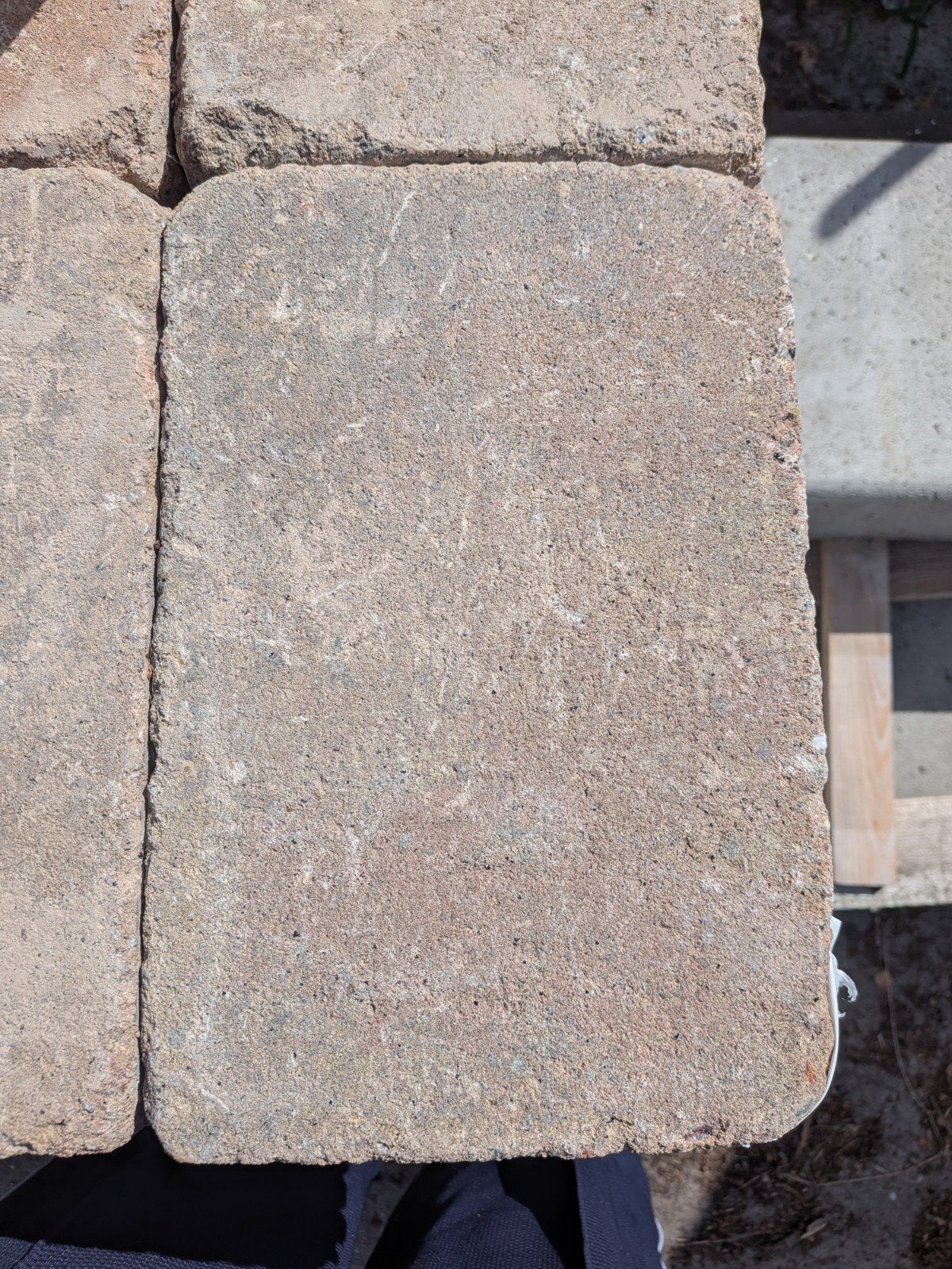 162 Stuks Stonique Oud Getrommeld 20x30x6 cm, Ophalen, ., Kijkstra, Klinkers