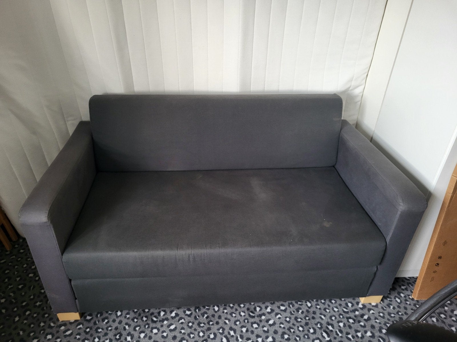 Ikea Solsta 2 personen bank opvouwbaar, Ophalen, Gebruikt, Tweepersoons, Rechte bank