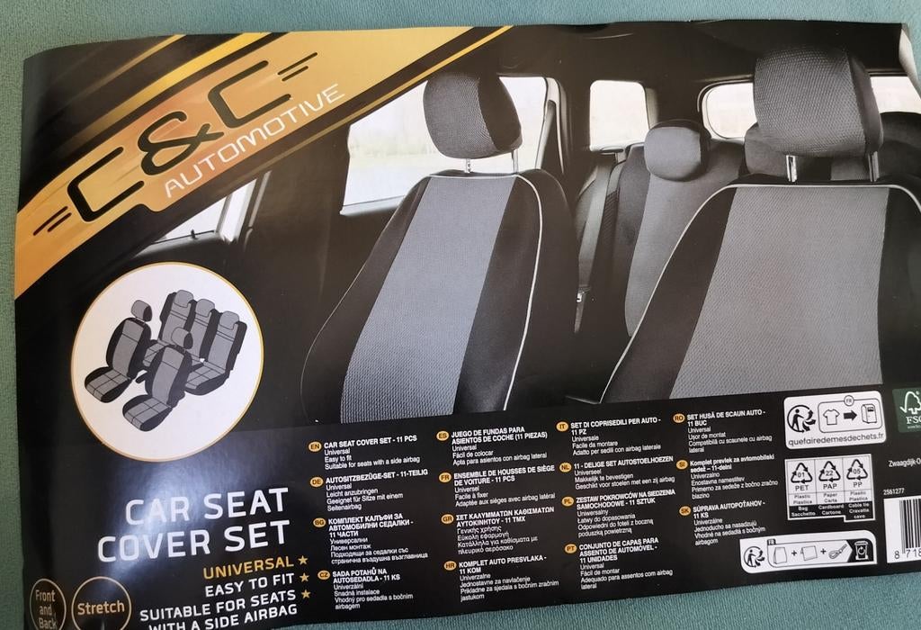 C&C Automotive autostoelhoezen set, Ophalen
