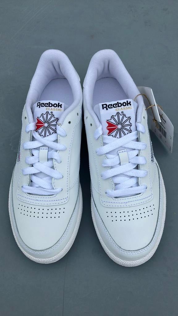 Reebok Club C 85 Sneakers - Maat 37.5 - Nieuw, Verzenden, Wit, Nieuw, Sneakers of Gympen
