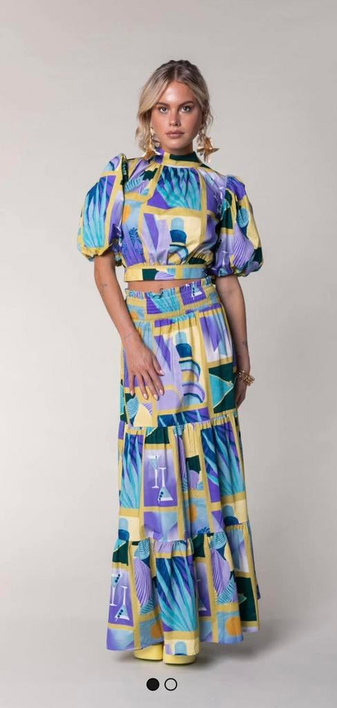 Colourful Rebel Dewi maxi rok maat S nieuw met kaartjes, Overige kleuren, Nieuw, Ophalen of Verzenden, Maat 36 (S)