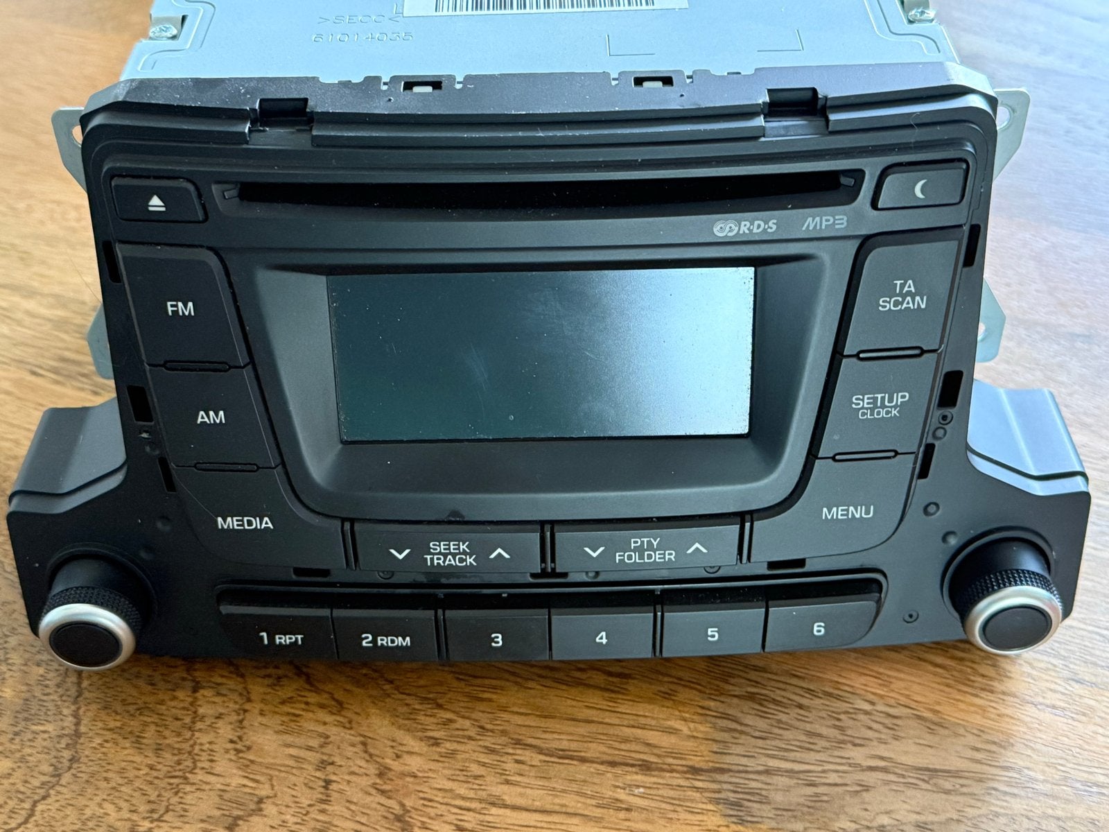 Hyundai i10 Radio CD/MP3 Speler met Frontpaneel 2015, Auto diversen, Ophalen of Verzenden, Gebruikt