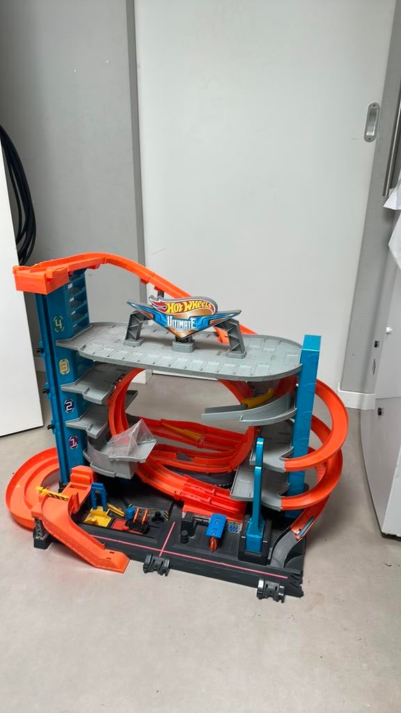 Hot wheels ultimate garage, Ophalen, Gebruikt, Handmatig, Hot Wheels