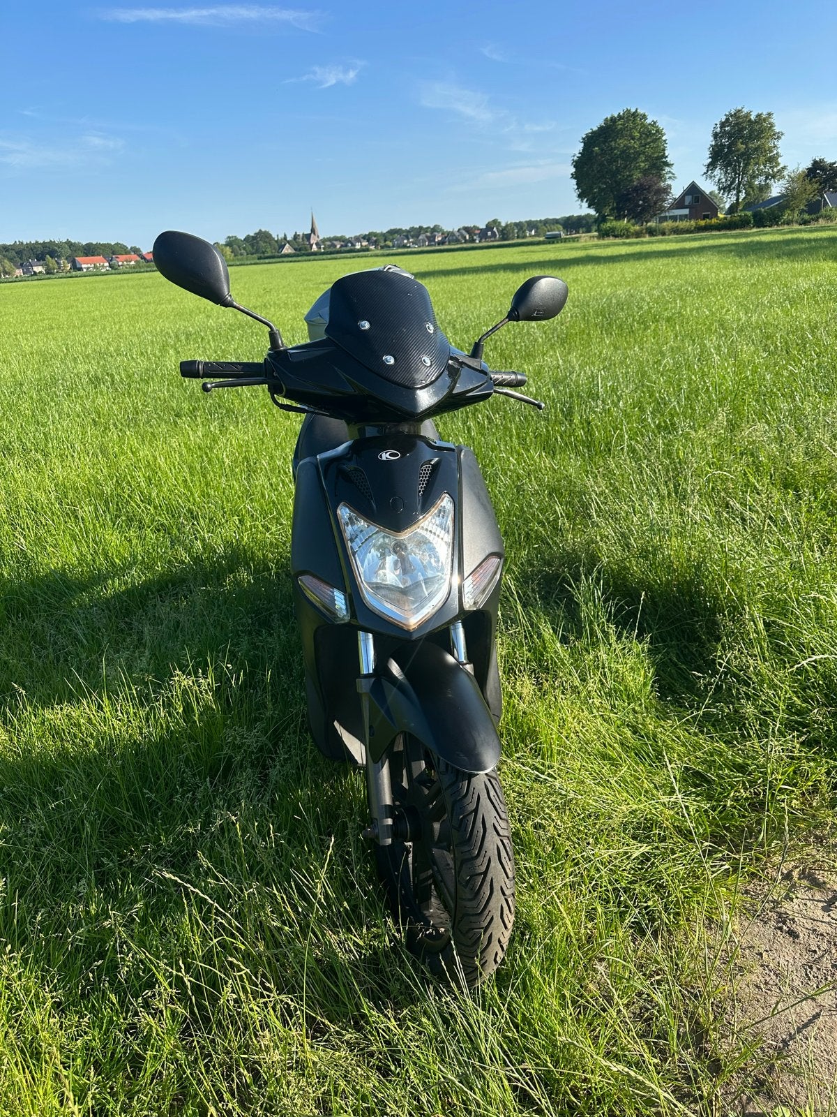 Kymco Agility 150cc Motorscooter - Zwart, Ophalen, Gebruikt, Benzine, Agility