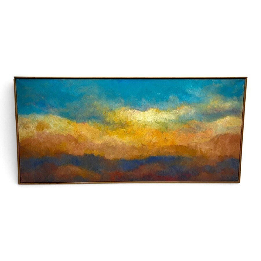 Jan Murk de Vries (1919–2015) - abstract landschap