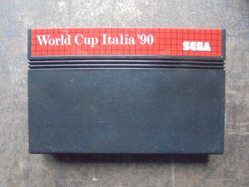 World Cup Italia 90 voor Sega Master System (zie foto's), Spelcomputers en Games, Games | Sega, Gebruikt, 1 speler, Ophalen of Verzenden