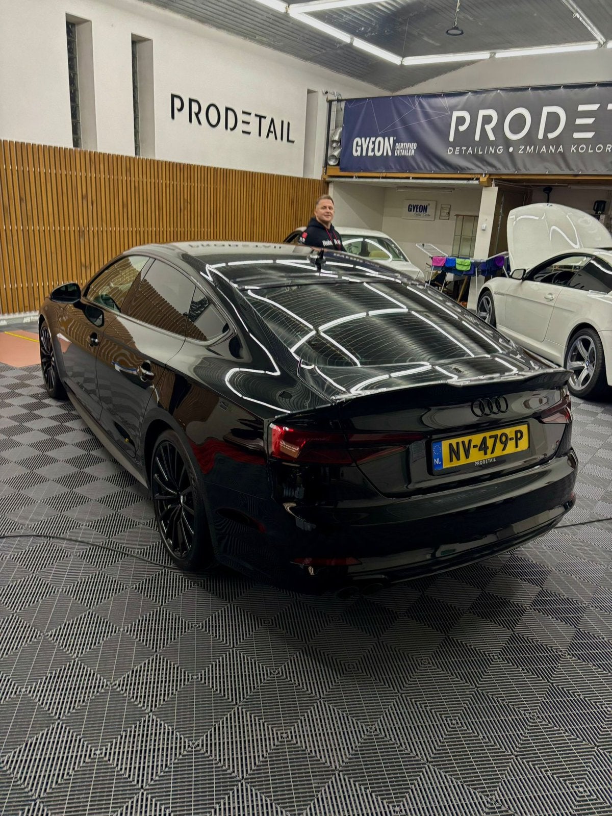 Audi A5 2.0 TDI 190pk S Tronic 2017 Zwart, Auto's, Origineel Nederlands, Diesel, Particulier, 168 €/maand