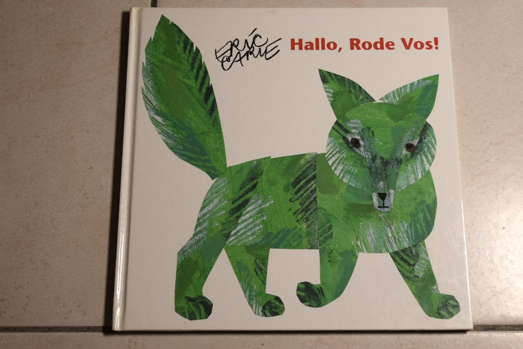Hallo, Rode Vos! / Eric Carle, Boeken, Ophalen of Verzenden, Zo goed als nieuw, Fictie algemeen, Voorleesboek
