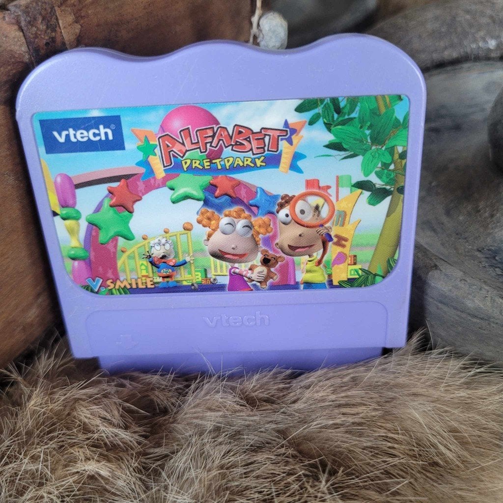 VTech V.Smile - Alfabet Pretpark (Educatief spel 4-6 jaar), Kinderen en Baby's, Speelgoed | Vtech, Ophalen of Verzenden, Zo goed als nieuw